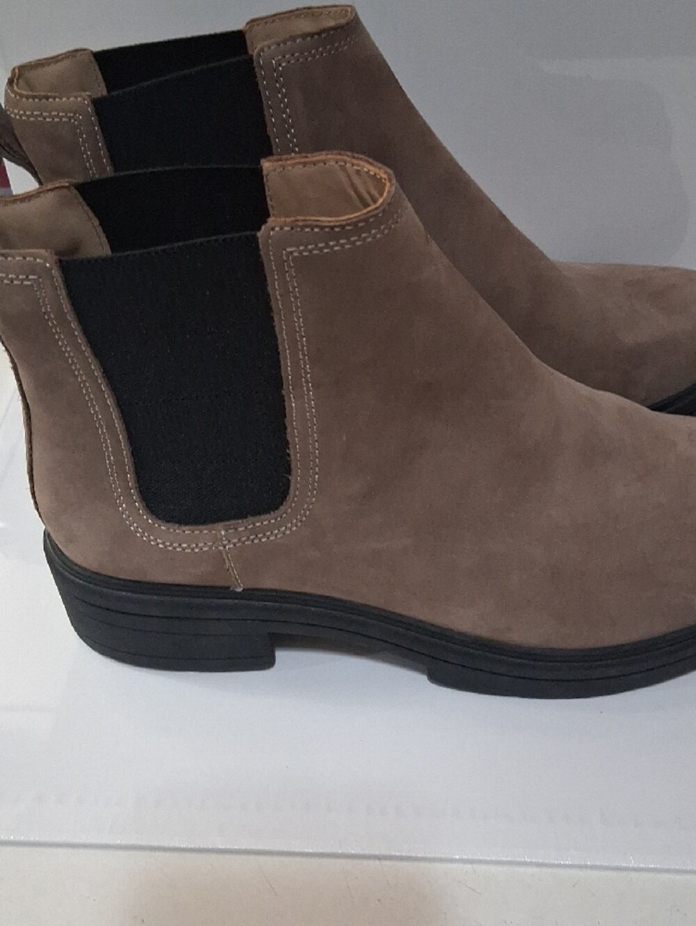 Abeo Women's Chukka Boots in Taupe Size 10 - Picture 3 of 16
